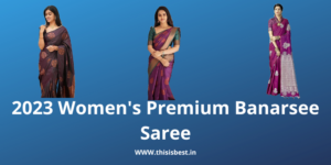 Read more about the article Premium Wine colour Banarasi Saree 2024